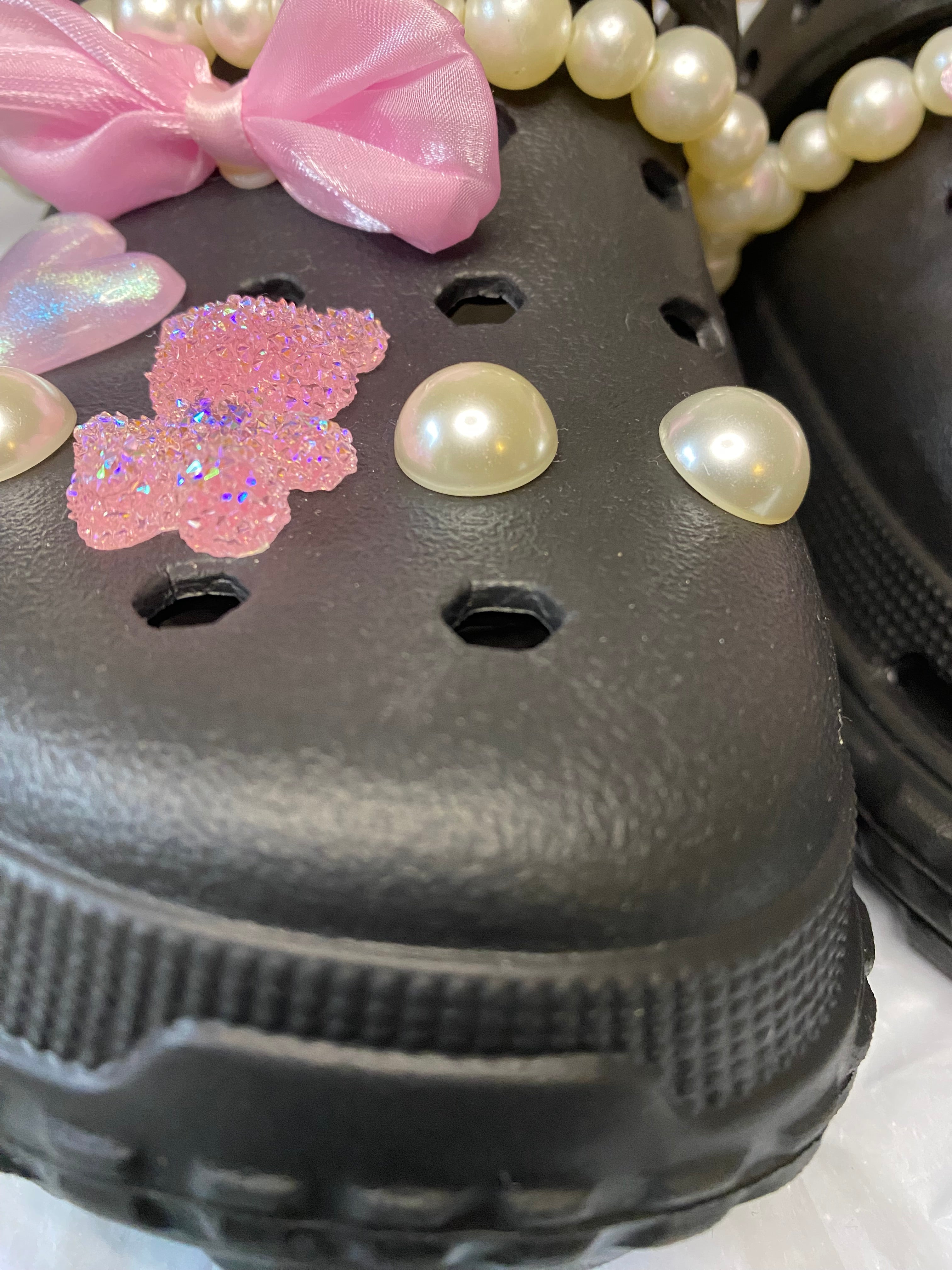 Pack de Pin's Bling Pink avec Chaussures