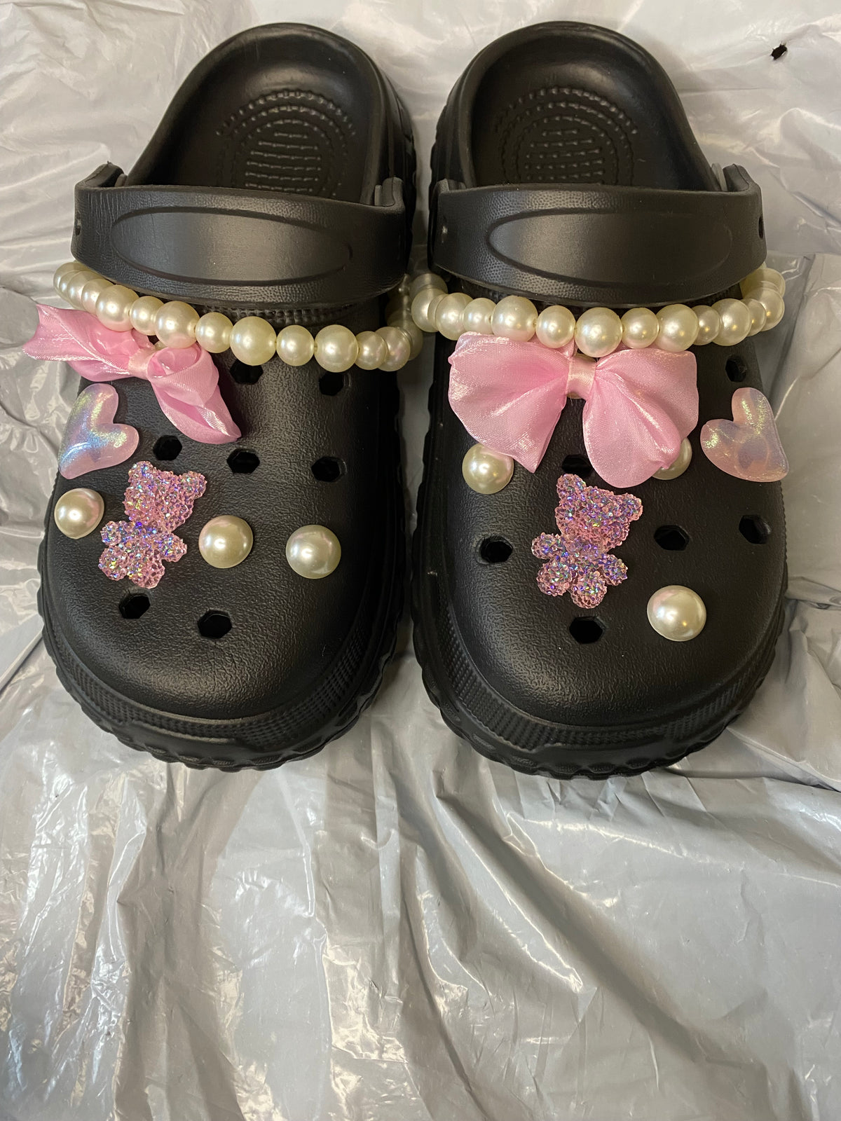 Pack de Pin's Bling Pink avec Chaussures
