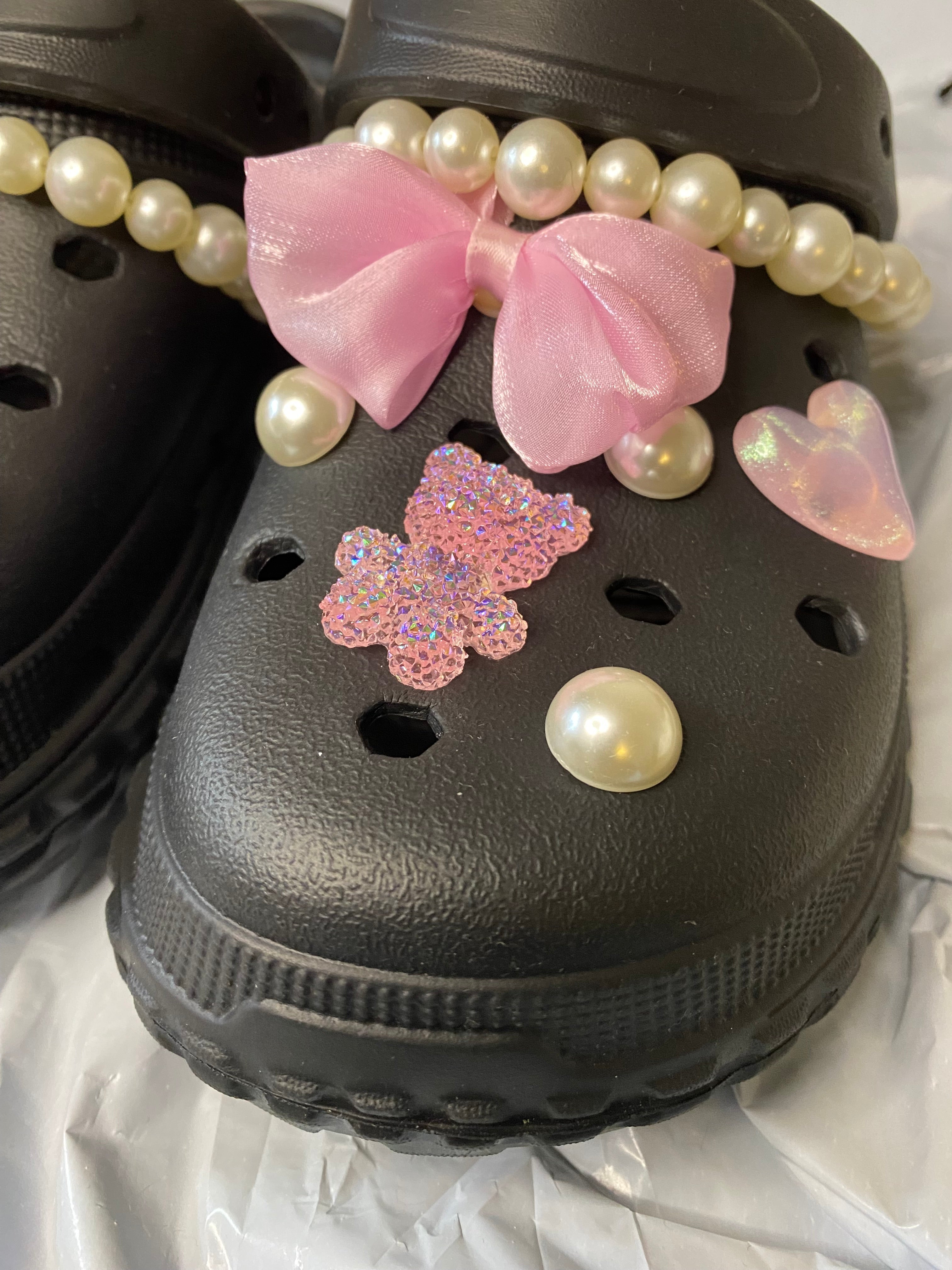 Pack de Pin's Bling Pink avec Chaussures